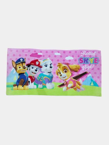 Банное полотенце для детей Ellos "Paw Patrol Kids", 63х127 см, Салатовый, фото