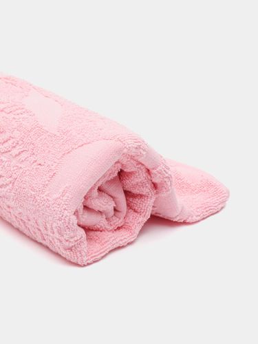 Комплект хлопковых банных полотенец Ellos EL-109, Розовый, фото