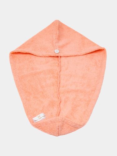 Женское банное полотенце и полотенце для волос Ellos EL-158, 40х28 см, Оранжевый, купить недорого
