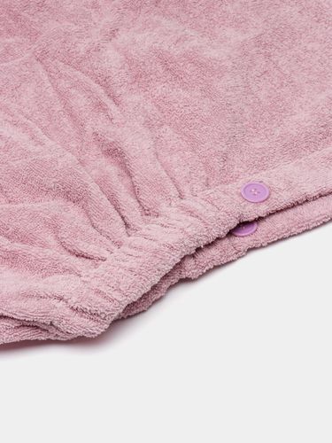 Женское банное полотенце и полотенце для волос Ellos EL-158, 40х28 см, Песочный хаки, 13000000 UZS