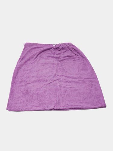 Женское банное полотенце и полотенце для волос Ellos EL-158, 40х28 см, Аметистовый, фото