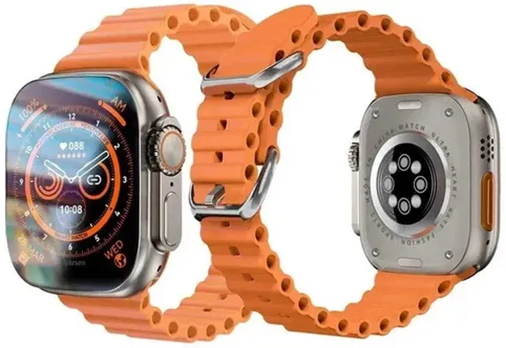 Smart soat Smart Watch 9 Ultra, to`q sariq, купить недорого