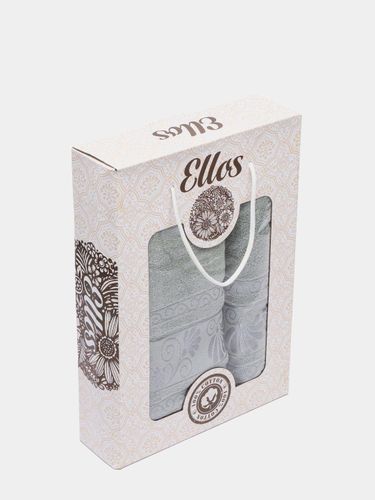 Банные и лицевые полотенца Ellos ELL020, Зеленый хаки
