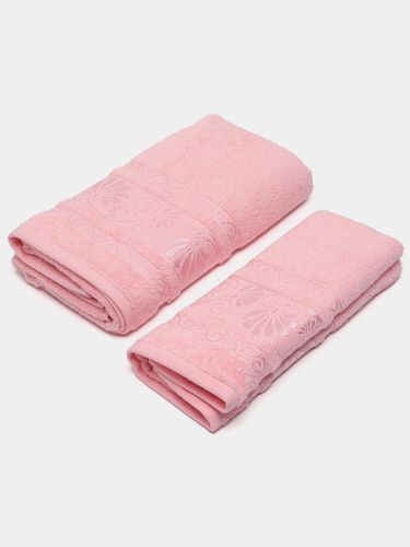 Банные и лицевые полотенца Ellos ELL020, Розовый