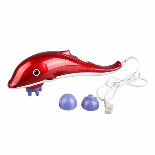 Инфракрасный ручной массажер для тела Dolphin Infrared Massager, Красный, в Узбекистане