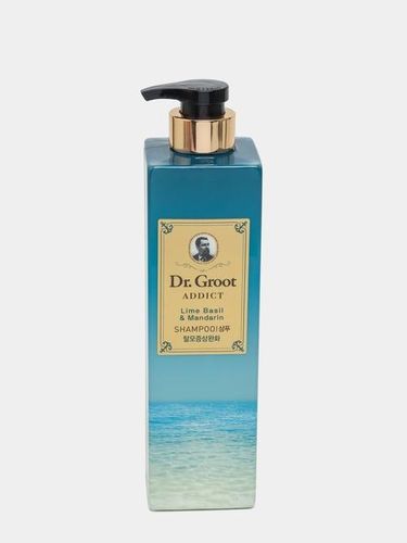 Парфюмированный шампунь Dr. Groot Lime Basil & Mandarin Shampoo, 680 мл