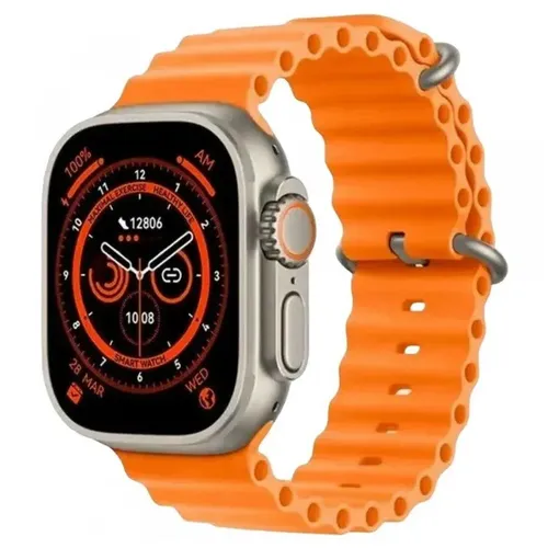 Смарт часы HW 8 Ultra Max, Оранжевый