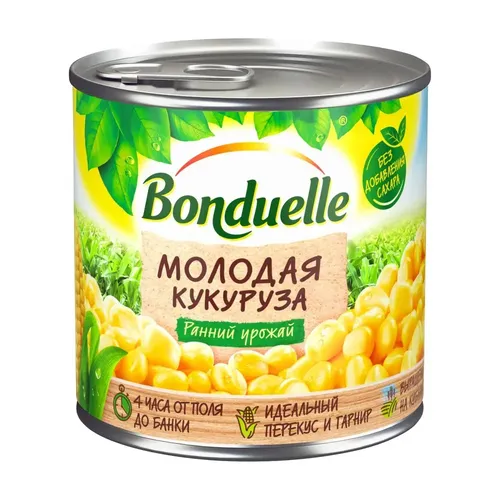 Yosh makkajo'xori Bonduelle, 340 g