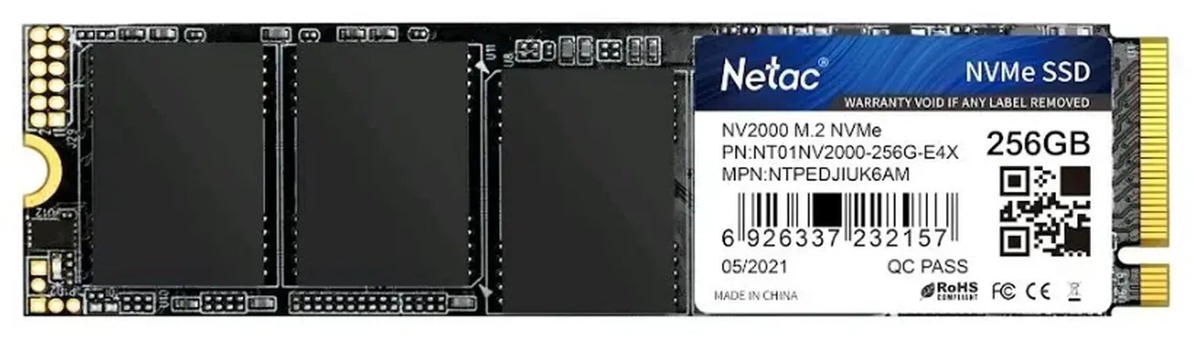 Внутренний SSD-накопитель Netac M.2 NVMe, в Узбекистане