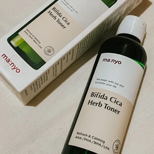 Очищающий тоник для чувствительной кожи Manyo Bifida Cica Herb Toner, фото № 4