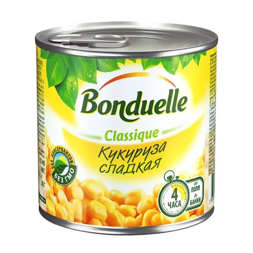 Shirin makkajo'xori Bonduelle, 340 g