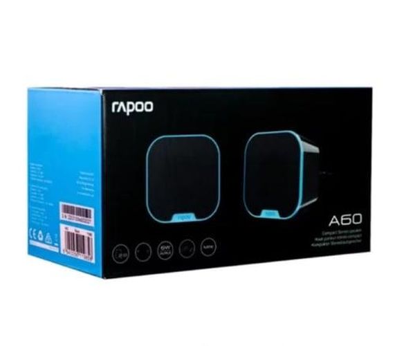 Компьютерная акустика Rapoo A60, Черно-Синий, купить недорого