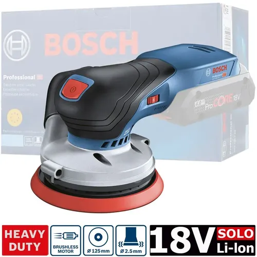 Аккумуляторная эксцентриковая шлифмашина Bosch GEX 18V-125, в Узбекистане