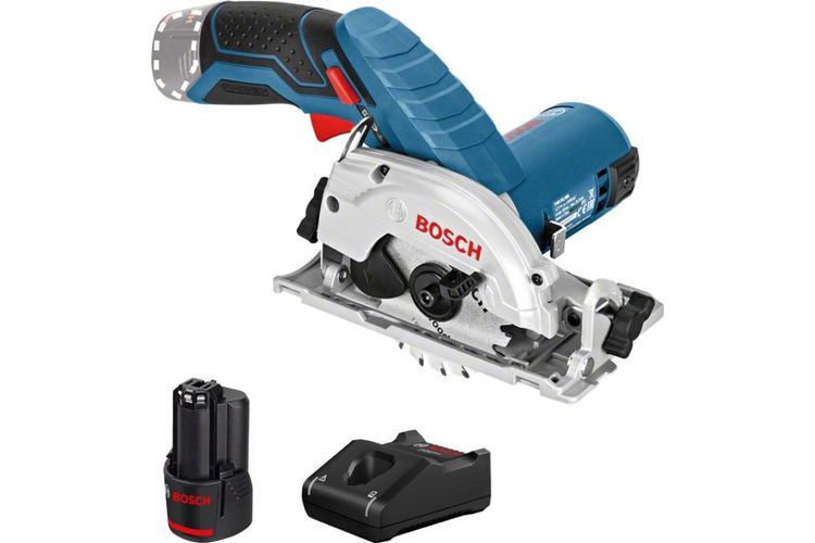 Sirkulyar arra Bosch GKS 12V-26+1x2,0 Ah+GAL 12V-40, в Узбекистане