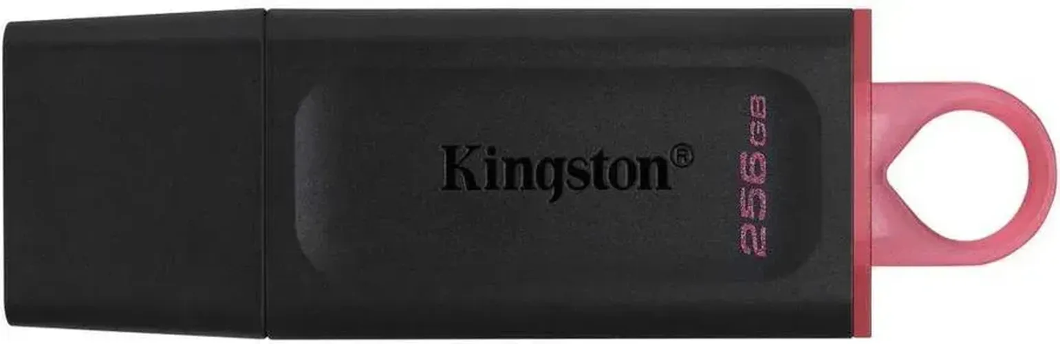 Fleshka Usb Kingston 3.0/3.1, 256 GB, Qora