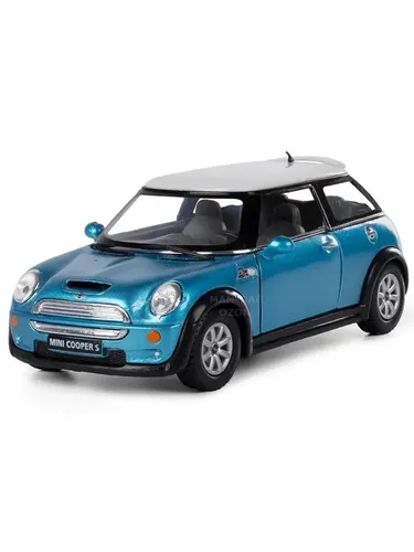 Машинка игрушка Mini Cooper, Синий