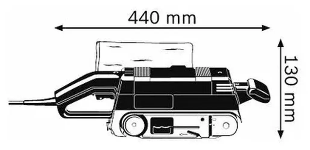 Шлифмашина ленточная Bosch GBS 75 AE, sotib olish