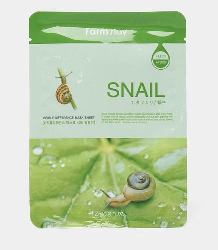 Тканевая маска Farm stay Snail