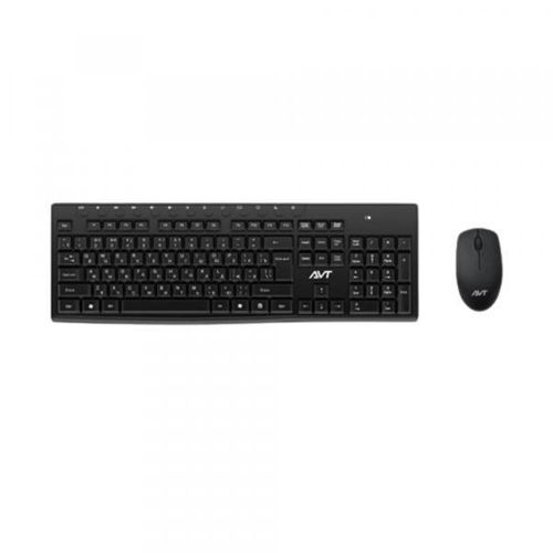 Клавиатура с мышью беспроводная A4Tech DW300, Черный