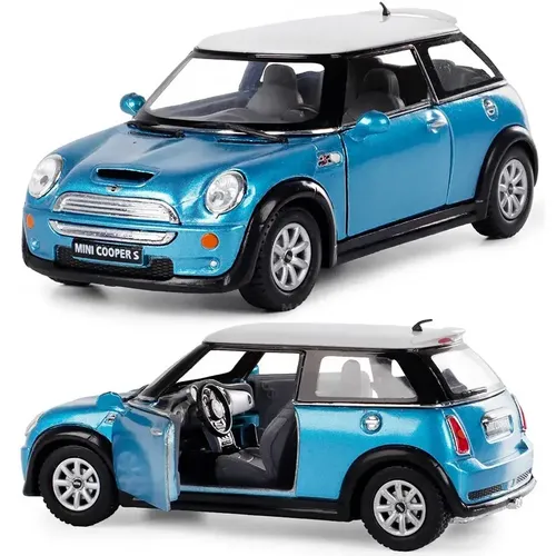 Машинка игрушка Mini Cooper, Синий, купить недорого