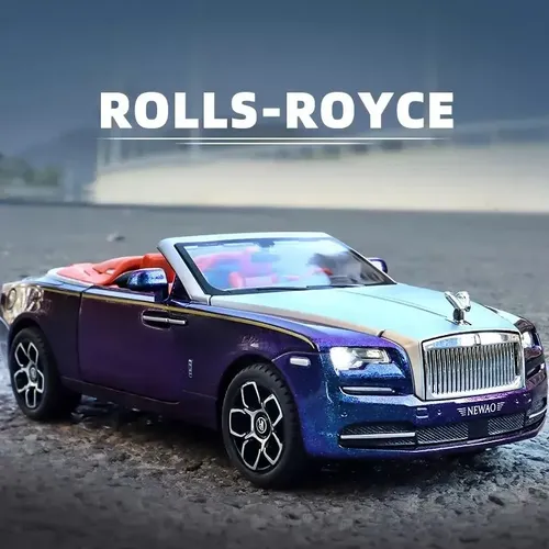 Машинка игрушка Che Zhi Rolls Royce Phantom хамелеон, Синий, купить недорого