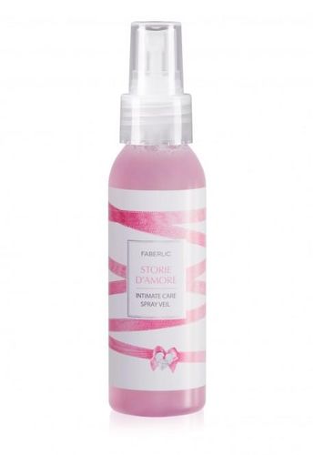 Faberlic Storie d`Amore intim joylari uchun vual-purkagichi, 100 ml