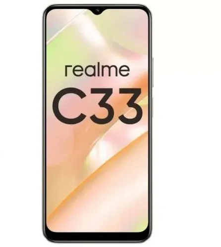 Smartfon Realme C33, tilla rang, 4/64 GB, в Узбекистане