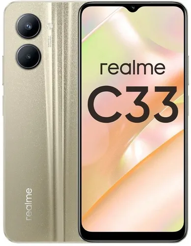 Smartfon Realme C33, tilla rang, 4/128 GB