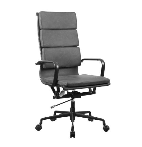 Кресло для персонала Dafna Deluxe OT-8002H-BK, Темно-Серый