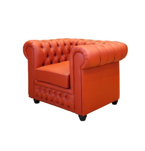 Кресло Dafna Chester, Оранжевый, купить недорого