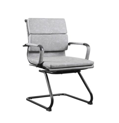 Кресло посетительское Dafna Deluxe OT-5002A-BK, Серый