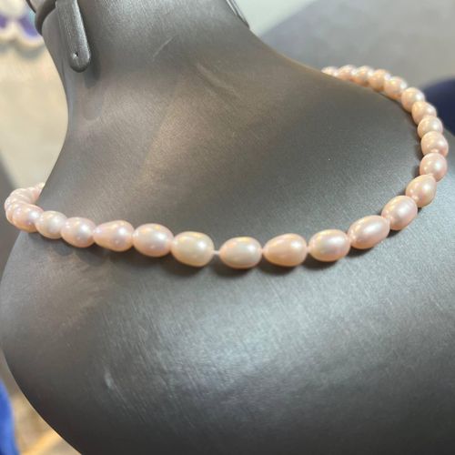 Классическое ожерелье из отборных розовых жемчужин формы Rise PearlStore SH097-P1, в Узбекистане