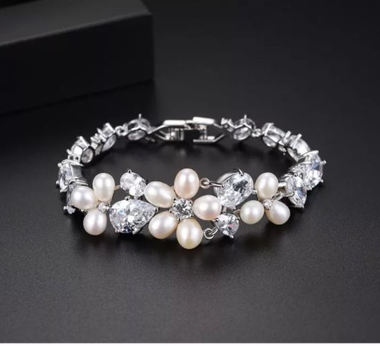 Wedding kollektsiyasidan Nobel bilaguzuk PearlStore PGM0168-W1