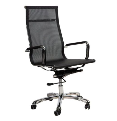 Кресло для персонала Dafna Grid OT-8005, Черный