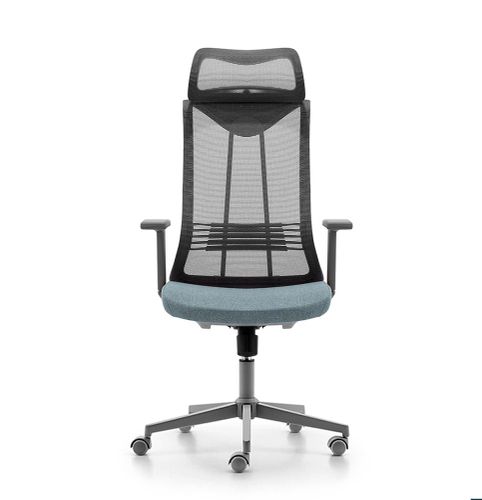 Кресло руководительское Dafna Jetex CM-B253ASG-1, Серый, foto