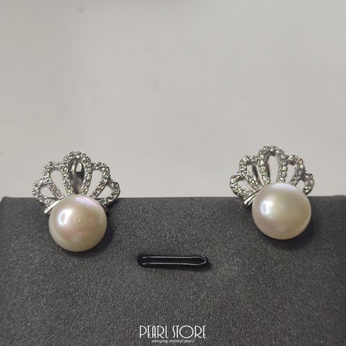 Серьги Crown PearlStore CSF04-2-W1, купить недорого