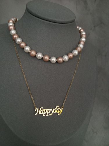 Колье с подвеской Happy day PearlStore SH080-M1, купить недорого