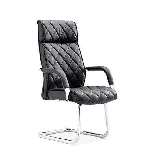 Кресло посетительское Dafna Diamond CV-F106BS, Черный