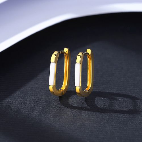 Tilla ziraklar perlamutr bilan Vermeil PearlStore PGM0220
