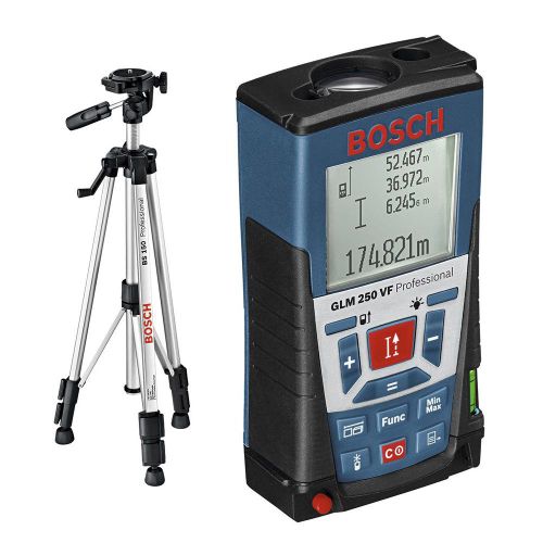 Лазерный дальномер Bosch GLM 250 VF + BT 150