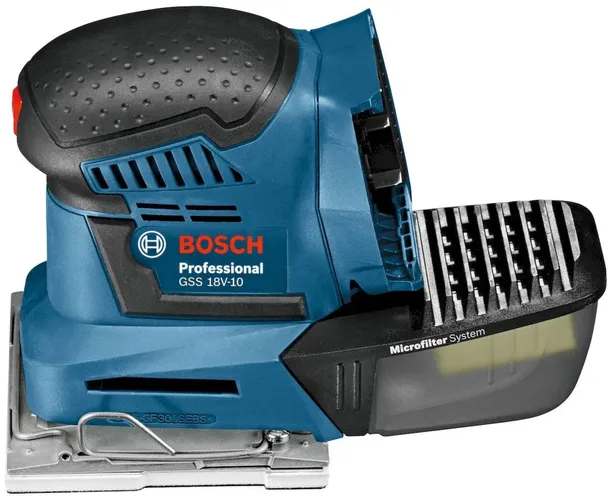 Аккумуляторная виброшлифмашина Bosch GSS 18V-10, купить недорого