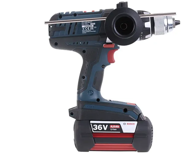 Ударная дрель-шуруповерт Bosch GSB 36 VE-2 LI 2x4 Ah, в Узбекистане