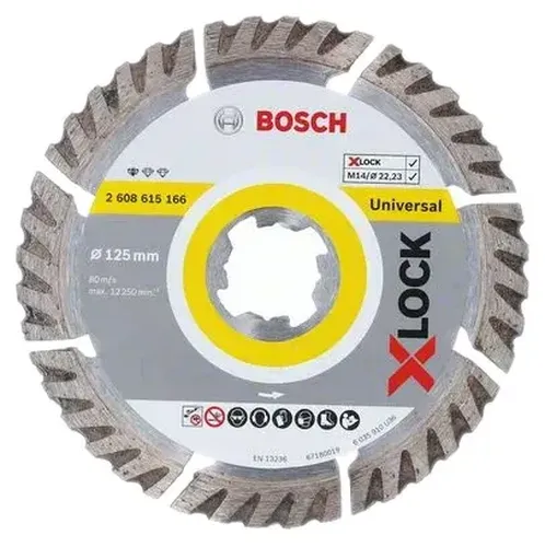 Алмазный диск Bosch отрезной X-LOCK Standard for Universal, купить недорого