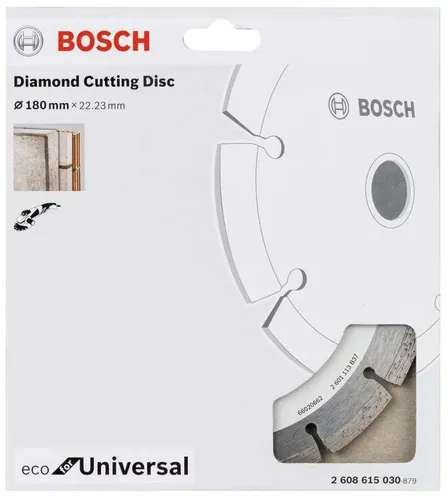 Алмазный диск Bosch отрезной ECO Universal Turbo, 180 мм, в Узбекистане