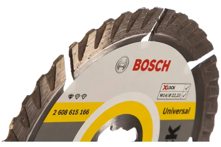 Алмазный диск Bosch Universal, 125 мм, купить недорого