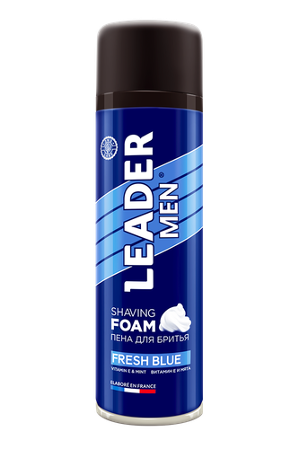 Пена для бритья LEADERMEN Fresh Blue, 200 мл