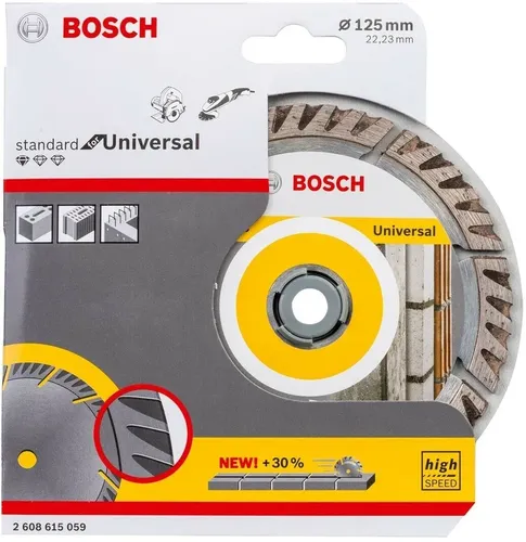 Olmosli disk Bosch shlifli 125x22 Standard for Universal