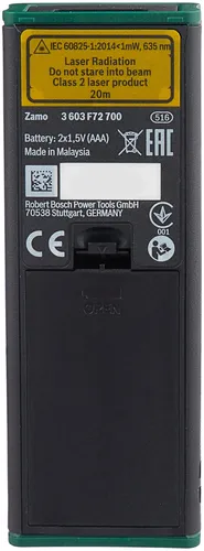 Лазерный дальномер Bosch Zamo III Set 0603672701, 155000000 UZS