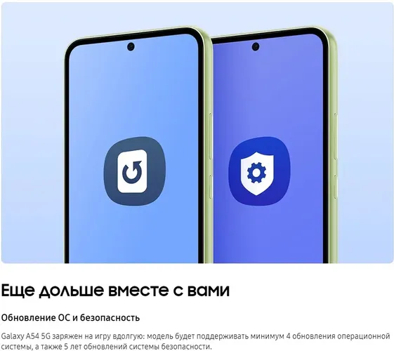 Смартфон Samsung Galaxy A54 5G, Lime, 8/256 GB, фото № 20
