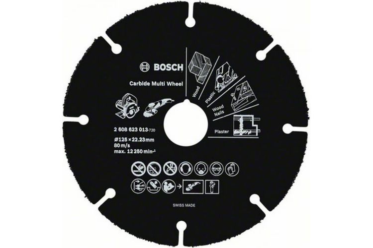 Отрезной диск Bosch Multi Wheel, 125 х 1